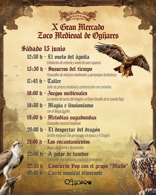 ¡Sigue disfrutando del Mercado Medieval!