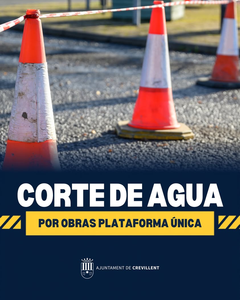 CORTE DE AGUA JUEVES 24 Y VIERNES 25 DE SEPTIEMBRE