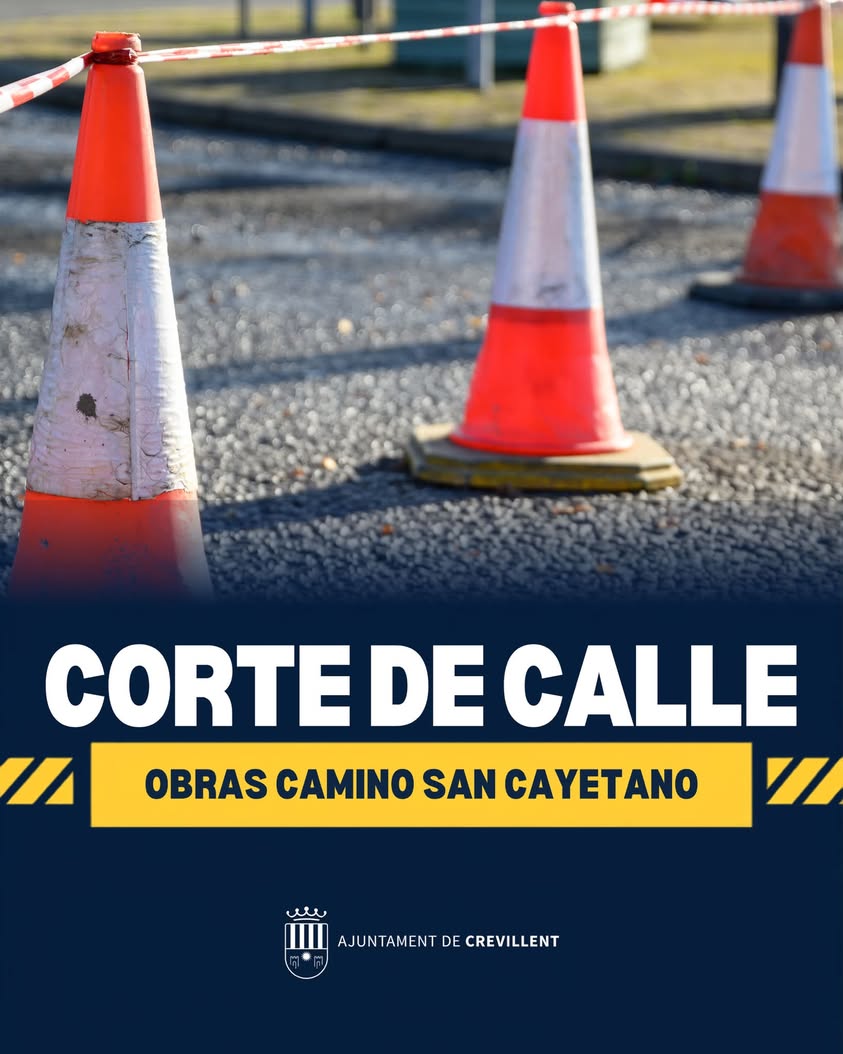 CORTE DE ACCESO EN CAMINO DE SAN CAYETANO