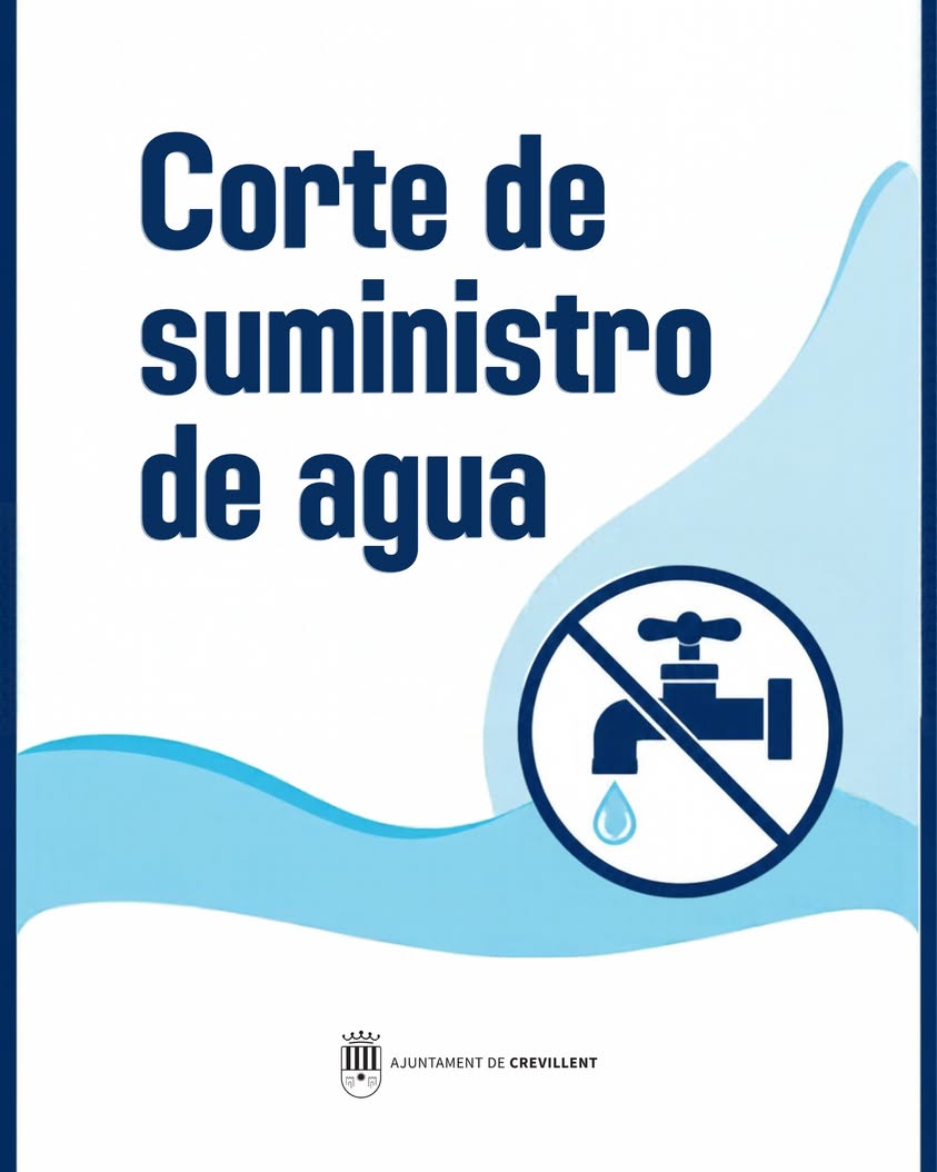 CORTE TEMPORAL DE AGUA EN CALLE PRIMERO DE MAYO