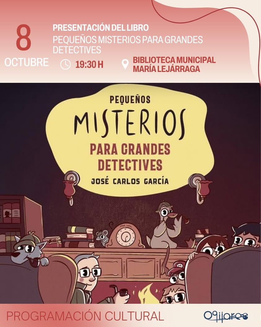 Presentación de Pequeños misterios para grandes detectives