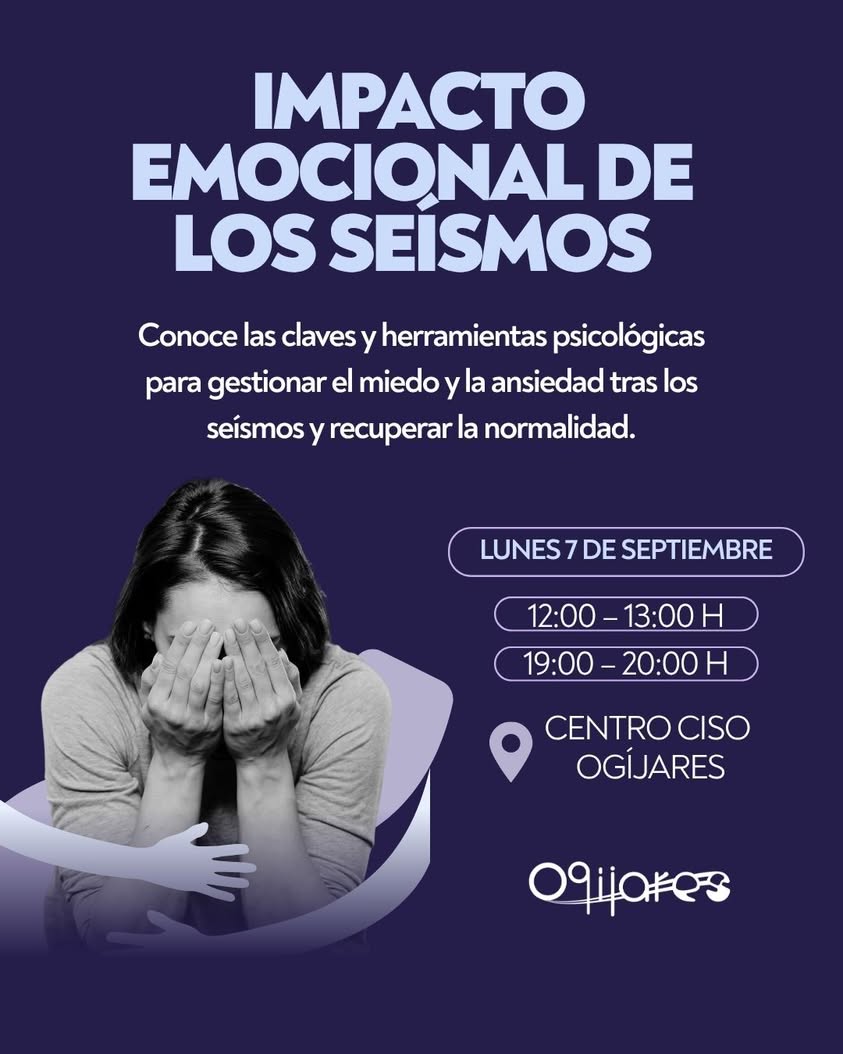 Charlas sobre respuestas emocionales ante seísmos
