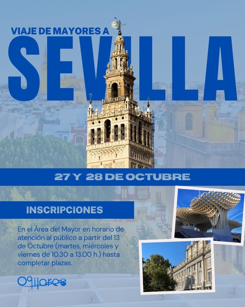 Viaje cultural a Sevilla para el Área del Mayor