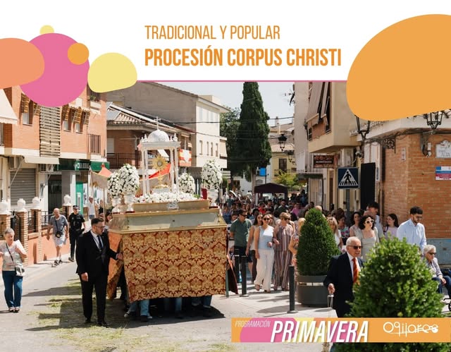 Ogíjares celebra la tradicional procesión del Corpus