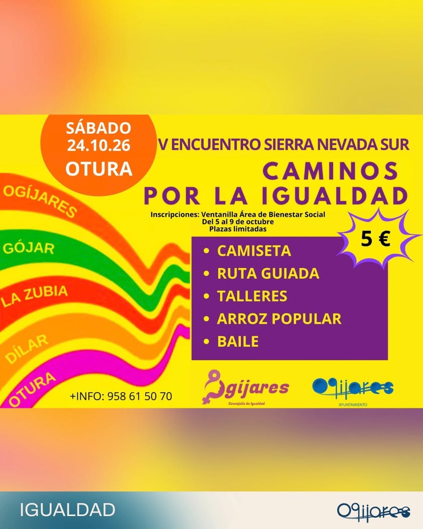 Otura acoge el V Encuentro Caminos por la Igualdad