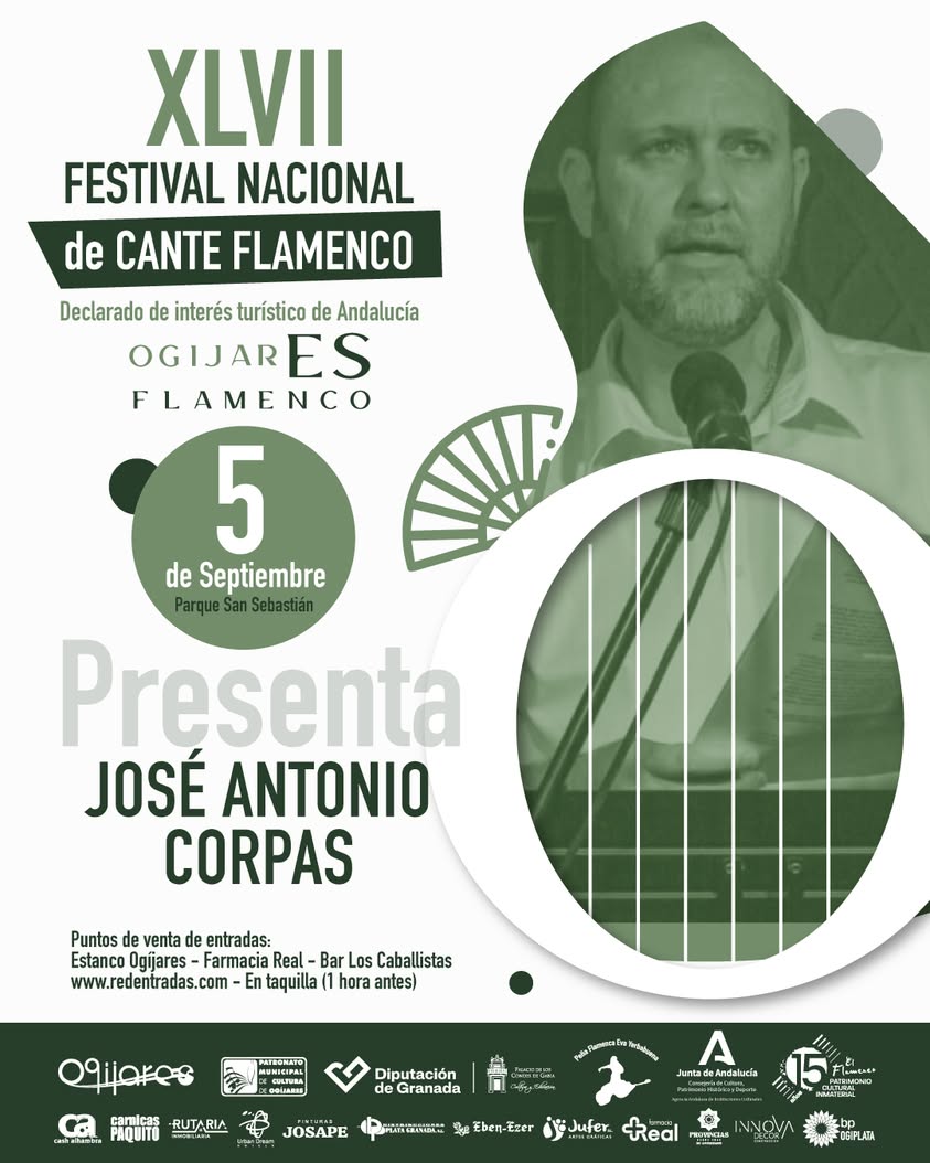 José Antonio Corpas presentará el Festival Flamenco