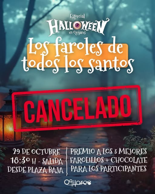 Cancelación de actividades municipales de Halloween