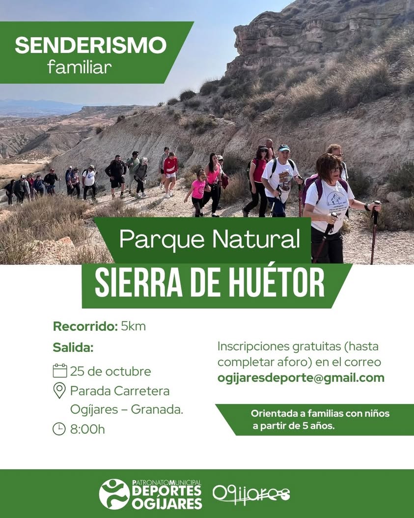 Senderismo en familia en el Parque Nacional