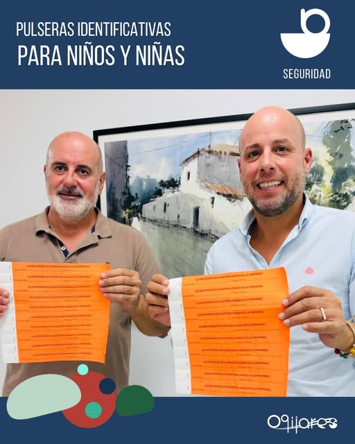 Dispositivo de pulseras para la seguridad infantil