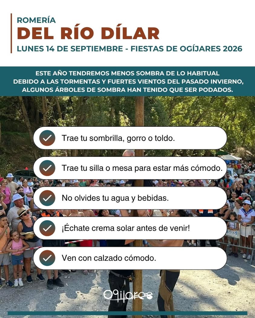 Romería al río Dílar en Ogíjares