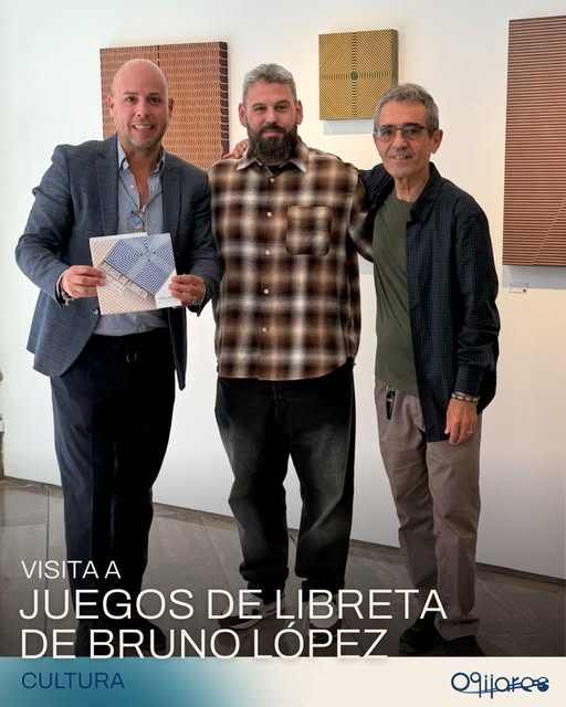 El alcalde visita la exposición de Bruno López