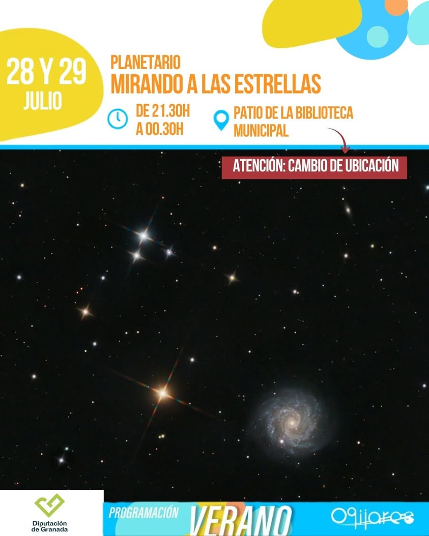 Cambio de ubicación para actividad cultural en Ogíjares