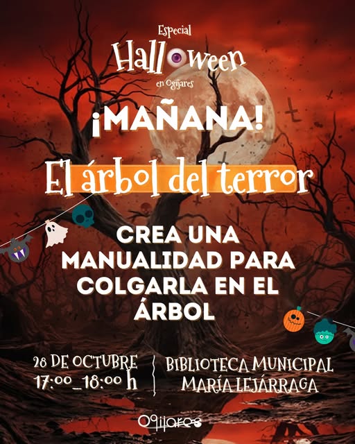 Actividad de Halloween en Ogíjares este 31 de octubre
